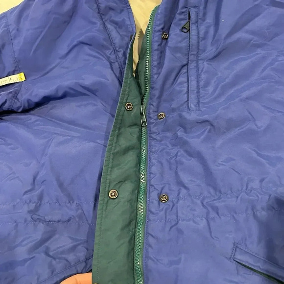 VTG LL Bean Penobscot Parka Jacket Women's S Full Zip Coat‎ Hood USA Made - Picture 5 of 11